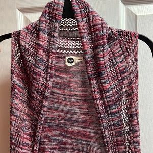 Roxy, long knit sleeveless sweater